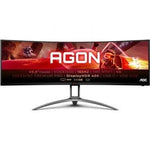 Monitor Gaming Ultrapanorámico Curvo AOC Agon AG493UCX2 48.8"/ Dual QHD/ 1ms/ 165Hz/ VA/ Multimedia/ Negro - PixelPlaza