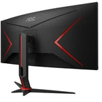 Monitor Gaming Ultraparonßmico Curvo AOC CU34G2XP/BK 34"/ WQHD/ 1ms/ 180Hz/ VA/ Negro - PixelPlaza