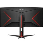 Monitor Gaming Ultraparonßmico Curvo AOC CU34G2XP/BK 34"/ WQHD/ 1ms/ 180Hz/ VA/ Negro - PixelPlaza