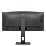Monitor Profesional Curvo AOC CU34P3CV 34"/ WQHD/ Multimedia/ Regulable en altura/ Negro - PixelPlaza