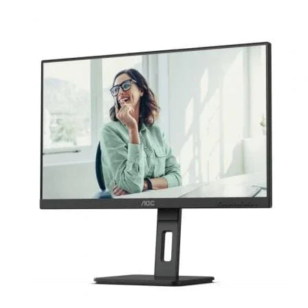 Monitor Profesional AOC Q27P3CV 27"/ QHD/ Multimedia/ Regulable en altura/ Negro - PixelPlaza