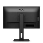 Monitor Profesional AOC Q27P3CV 27"/ QHD/ Multimedia/ Regulable en altura/ Negro - PixelPlaza