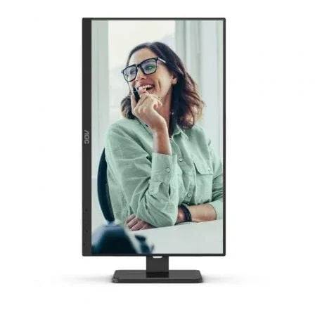 Monitor Profesional AOC Q27P3CV 27"/ QHD/ Multimedia/ Regulable en altura/ Negro - PixelPlaza