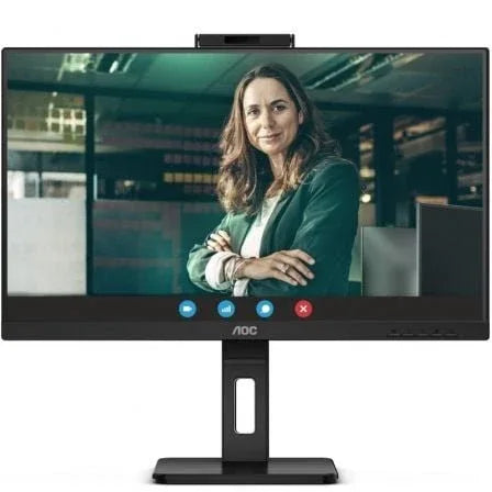 Monitor Profesional AOC Q27P3QW 27"/ QHD/ Webcam/ Multimedia/ Regulable en altura/ Negro - PixelPlaza
