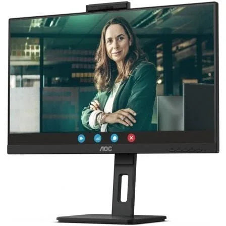 Monitor Profesional AOC Q27P3QW 27"/ QHD/ Webcam/ Multimedia/ Regulable en altura/ Negro - PixelPlaza