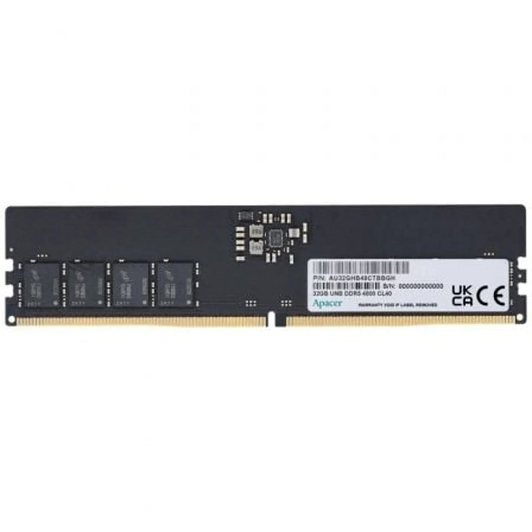 Memoria RAM Apacer FL.32G2C.PKH 32GB/ DDR5/ 5600MHz/ 1.1V/ CL40/ DIMM - PixelPlaza