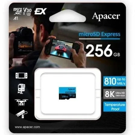 Tarjeta de Memoria Apacer 256GB UHS-I/ Clase 10/ 810MBs - PixelPlaza