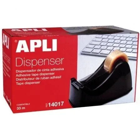 Dispensador de Cinta Adhesiva Apli 14017/ 140 x 65mm - PixelPlaza