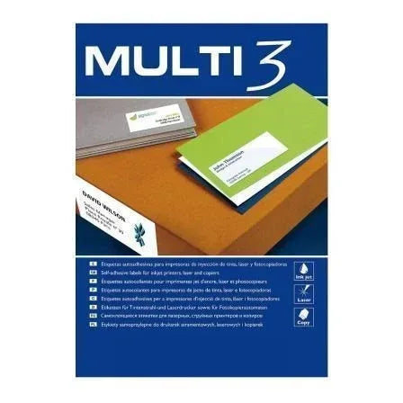 Etiquetas Adhesivas Apli Multi3/ 48.5 x 25.4mm/ 100 Hojas - PixelPlaza