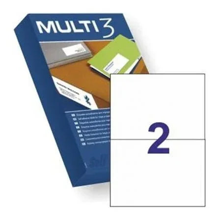 Etiquetas Adhesivas Apli Multi3 10532/ 210 x 148mm/ 500 Hojas - PixelPlaza