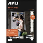 Papel Fotográfico Apli Matt 12626/ DIN A4/ 120g/ 100 Hojas/ Mate - PixelPlaza