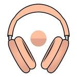 Auriculares Apple airpods max inalámbrico 2nd gen Naranja #naranja