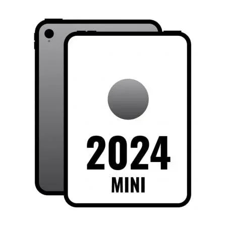 iPad Mini 8.3" 2024 7th WiFi/ A17 Pro/ 128GB/ Gris Espacial- MXN63TY/A - PixelPlaza