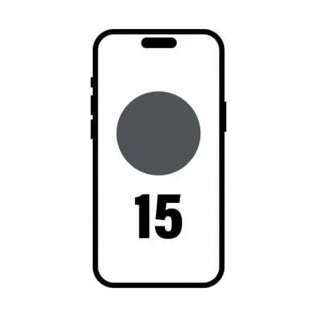Smartphone Apple iPhone 15 256Gb/ 6.1"/ 5G/ Negro - PixelPlaza