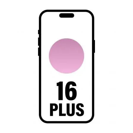 Smartphone Apple iPhone 16 Plus 128GB/ 6.7"/ 5G/ Rosa - PixelPlaza