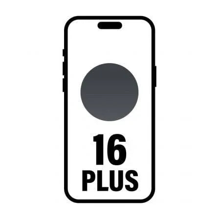 Smartphone Apple iPhone 16 Plus 256GB/ 6.7"/ 5G/ Negro - PixelPlaza