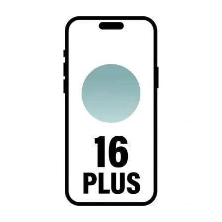 Smartphone Apple iPhone 16 Plus 256GB/ 6.7"/ 5G/ Verde Azulado - PixelPlaza