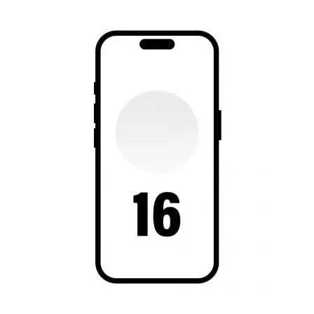 Smartphone Apple iPhone 16 256GB/ 6.1"/ 5G/ Blanco - PixelPlaza