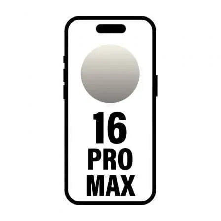 Smartphone Apple iPhone 16 Pro Max 512GB/ 6.9"/ 5G/ Titanio Natural - PixelPlaza