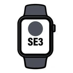 Apple Watch SE3/ GPS/ 40mm/ Caja de Aluminio Medianoche/ Correa Deportiva Negra M/L - PixelPlaza