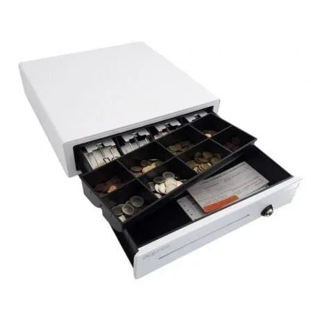 Cajón Portamonedas Approx appCASH01WH/ Manual y Automático/ Blanco - PixelPlaza