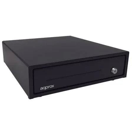 Cajón Portamonedas Approx appCASH33/ Manual y Automático/ Negro - PixelPlaza