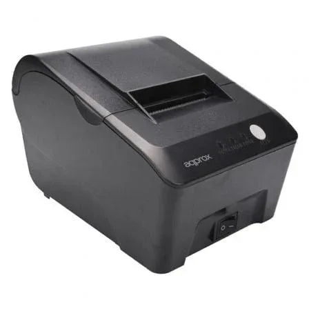 Impresora de Tickets Approx appPOS58MU/ Térmica/ Ancho papel 58mm/ USB/ Negra - PixelPlaza