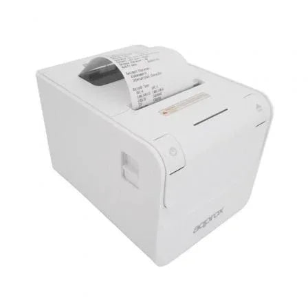 Impresora de Tickets Approx appPOS80AMUSEWH/ Térmica/ Ancho papel 80mm/ USB-RS232-Ethernet/ Blanca - PixelPlaza