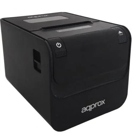 Impresora de Tickets Approx appPOS80AMUSE/ Térmica/ Ancho papel 80mm/ USB-RS232-Ethernet/ Negra - PixelPlaza