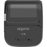 Impresora de Tickets Approx appPOS80PORTABLE/ Térmica/ Ancho papel 80mm/ USB-Bluetooth/ Negra - PixelPlaza