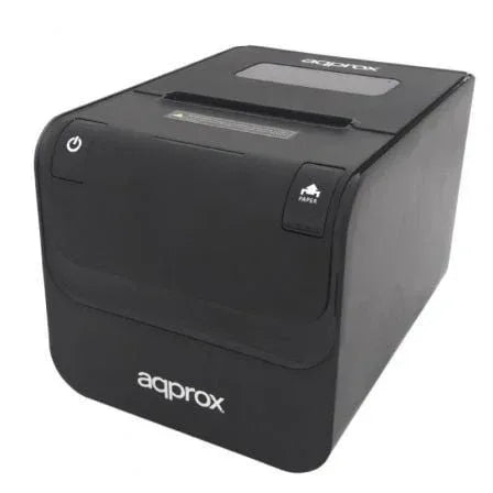 Impresora de Tickets Approx appPOS80USB+WIFI/ Térmica/ Ancho papel 80 y 58mm/ USB-WiFi-RJ11/ Negra - PixelPlaza