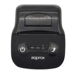 Impresora de Tickets Approx appPOS58PORTABLE+/ Térmica/ Ancho papel 58mm/ USB-Bluetooth/ Negra - PixelPlaza