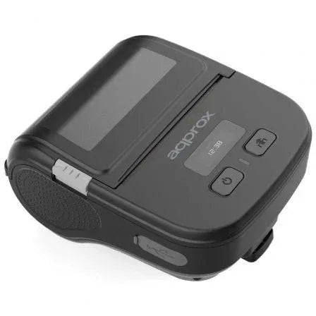 Impresora de Tickets Approx appPOS80PORTABLEWIFI/ Térmica/ Ancho papel 80mm/ USB-Bluetooth-WiFi/ Negra - PixelPlaza