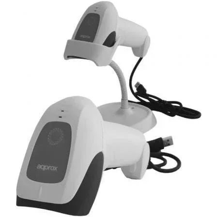 Lector de Código de Barras 1D Approx appLS11ASWH/ USB - PixelPlaza