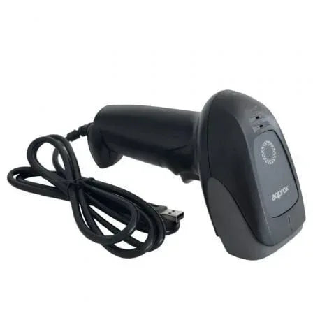 Lector de Código de Barras 1D Approx appLS11AS/ USB/ Incluye Soporte - PixelPlaza