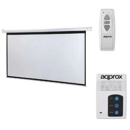 Pantalla de Proyección Eléctrica Approx appP106E/ 234 x 131cm - PixelPlaza