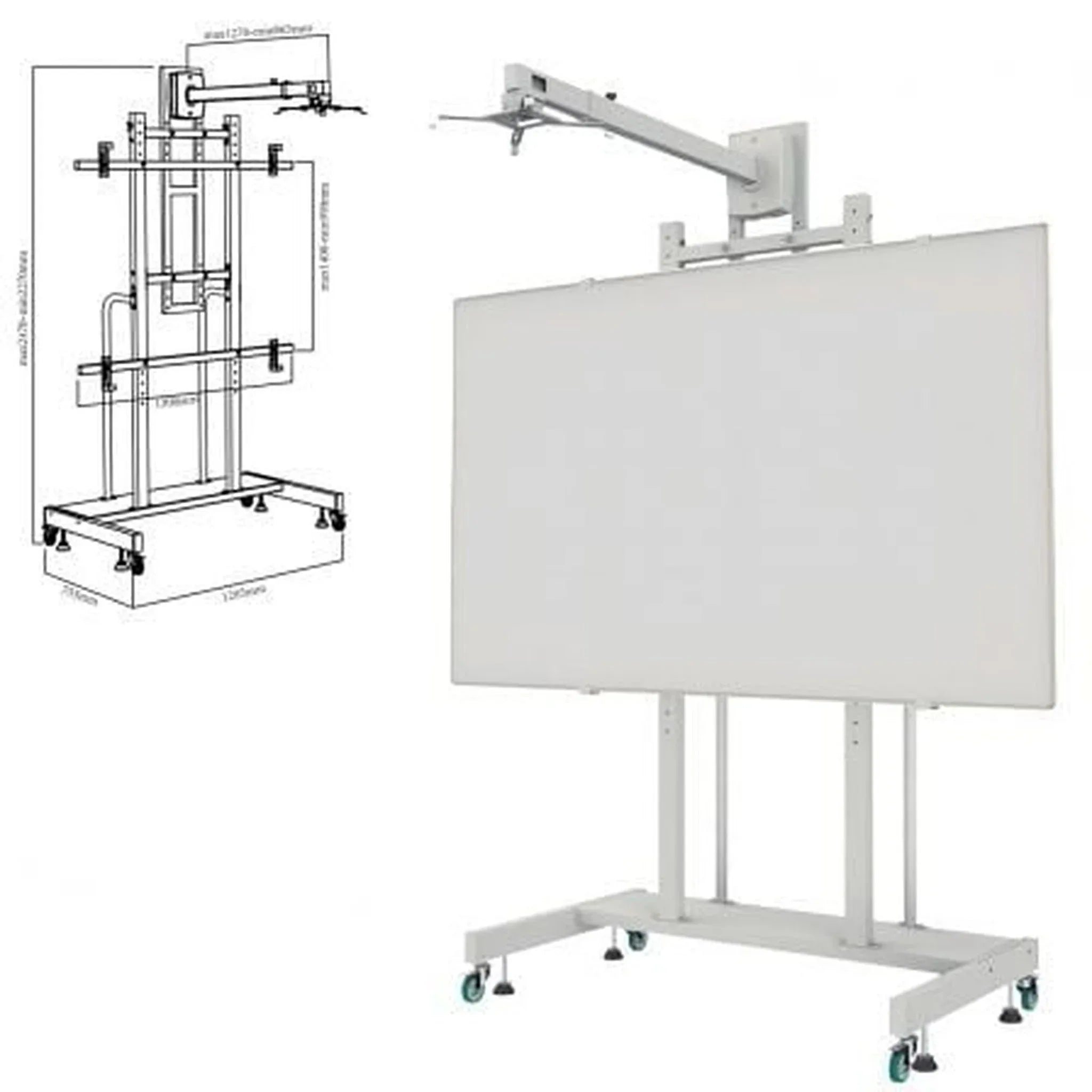 Soporte para Pizarra Interactiva Approx appIBSTD/ 80-120" - PixelPlaza