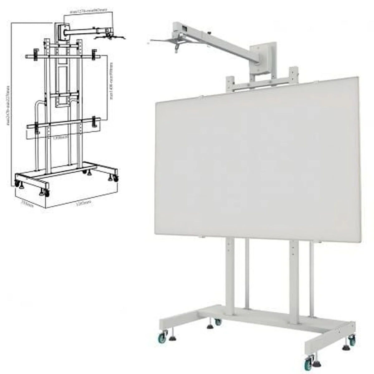 Soporte para Pizarra Interactiva Approx appIBSTD/ 80-120" - PixelPlaza