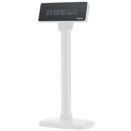 Visor TPV Approx appVFD01WH/ 2 líneas/ USB - PixelPlaza