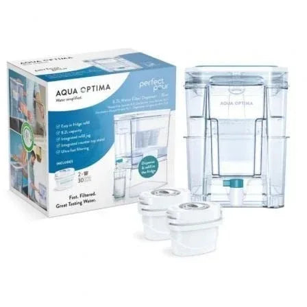 Depósito de Agua Filtrada Aqua Optima WD1000/ 8.2L/ Incluye 2 Filtros - PixelPlaza
