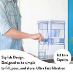 Depósito de Agua Filtrada Aqua Optima WD1001/ 8.2L/ Incluye 6 Filtros - PixelPlaza