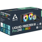 Sistema de Refrigeración Líquida Arctic Liquid Freezer III Pro 240 A-RGB/ Negro - PixelPlaza