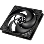 Ventilador Arctic P12/ 12cm/ Negro - PixelPlaza