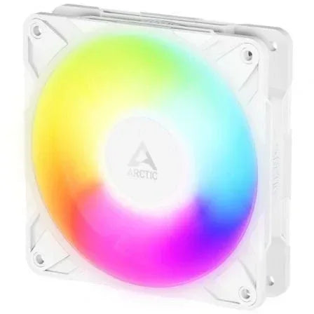 Ventilador Arctic P12 Pro Reverse A-RGB/ 12cm/ Blanco - PixelPlaza