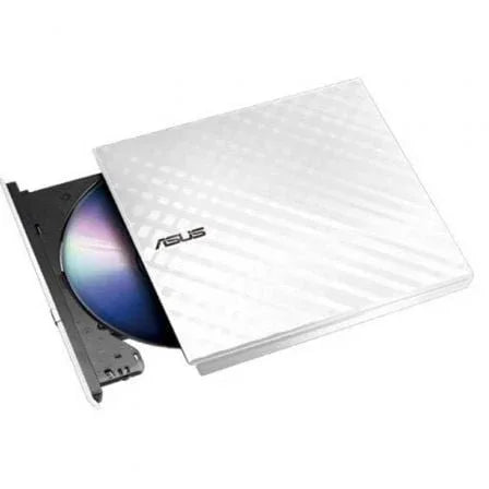 Grabadora Externa CD/DVD Asus SDRW-08DS2S-U Lite/ Blanco - PixelPlaza