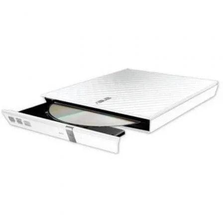 Grabadora Externa CD/DVD Asus SDRW-08DS2S-U Lite/ Blanco - PixelPlaza