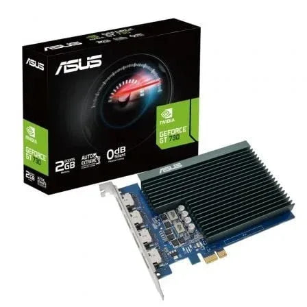 Tarjeta Gráfica Asus GeForce GT 730/ 2GB GDDR5 - PixelPlaza