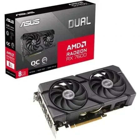 Tarjeta Gráfica Asus Dual Radeon RX 7600 EVO OC/ 8GB GDDR6 - PixelPlaza