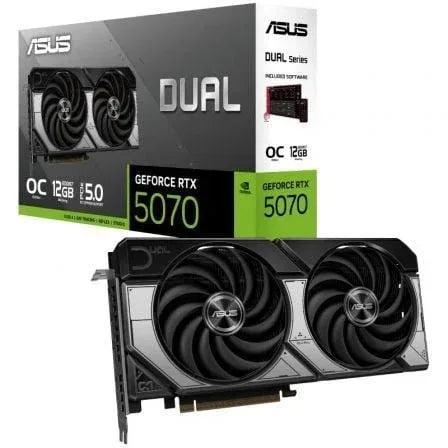 Tarjeta Grßfica Asus Dual GeForce RTX 5070 OC/ 12GB GDDR7 - PixelPlaza
