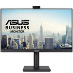 Monitor Profesional Asus BE249QFK 24"/ Full HD/ Webcam/ Multimedia/ Regulable en altura/ Negro - PixelPlaza